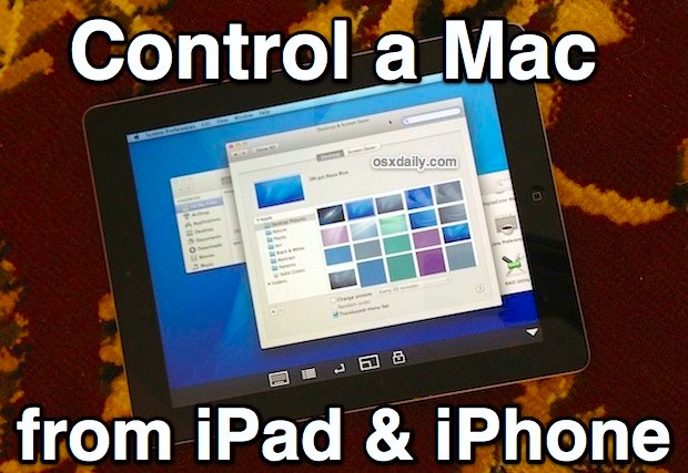 remote control software for mac os x